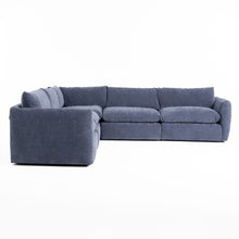 Load image into Gallery viewer, Divani Casa Kinsey - Modern Blue Fabric Modular Sectional Sofa
