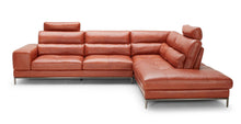 Load image into Gallery viewer, Divani Casa Kudos - Modern Cognac RAF Chaise Sectional Sofa
