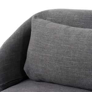 Divani Casa Lerner - Modern Dark Grey Fabric Sofa Bed