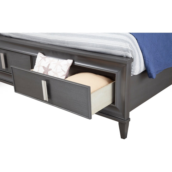 Lorraine Storage Bed, Dark Grey