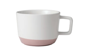 Porcelain Coffee Mug, Set of 4, Himalayan Salt Pink