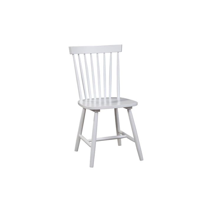 Lyra Set of 2 Windsor Chairs, White