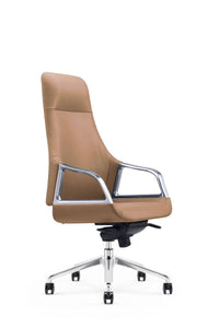 Modrest Merlo - Modern Brown High Back Executive Office Chair