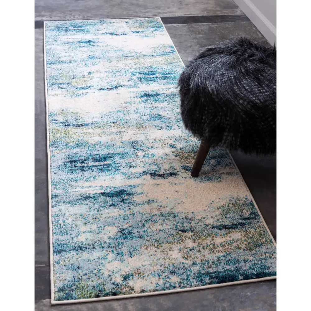 Modern designed avalon chromatic rug