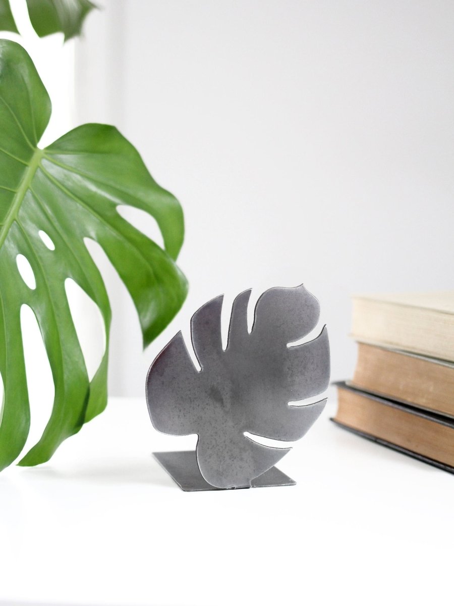 Monstera Leaf Bookend