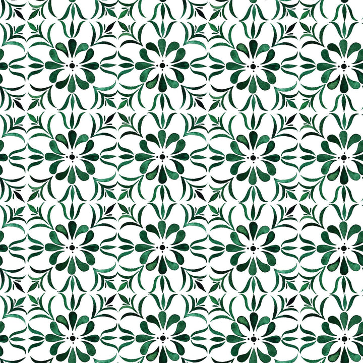 Mexican Tile in Green