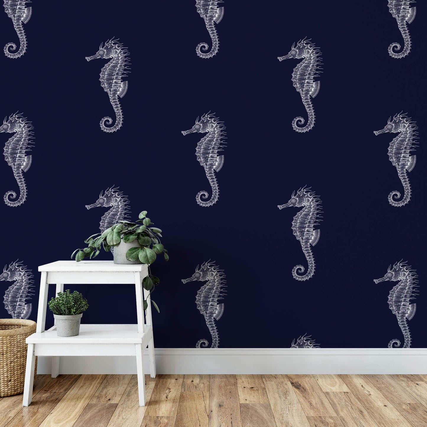 Ocean Seahorses on Navy