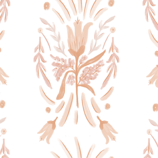 Pink Damask