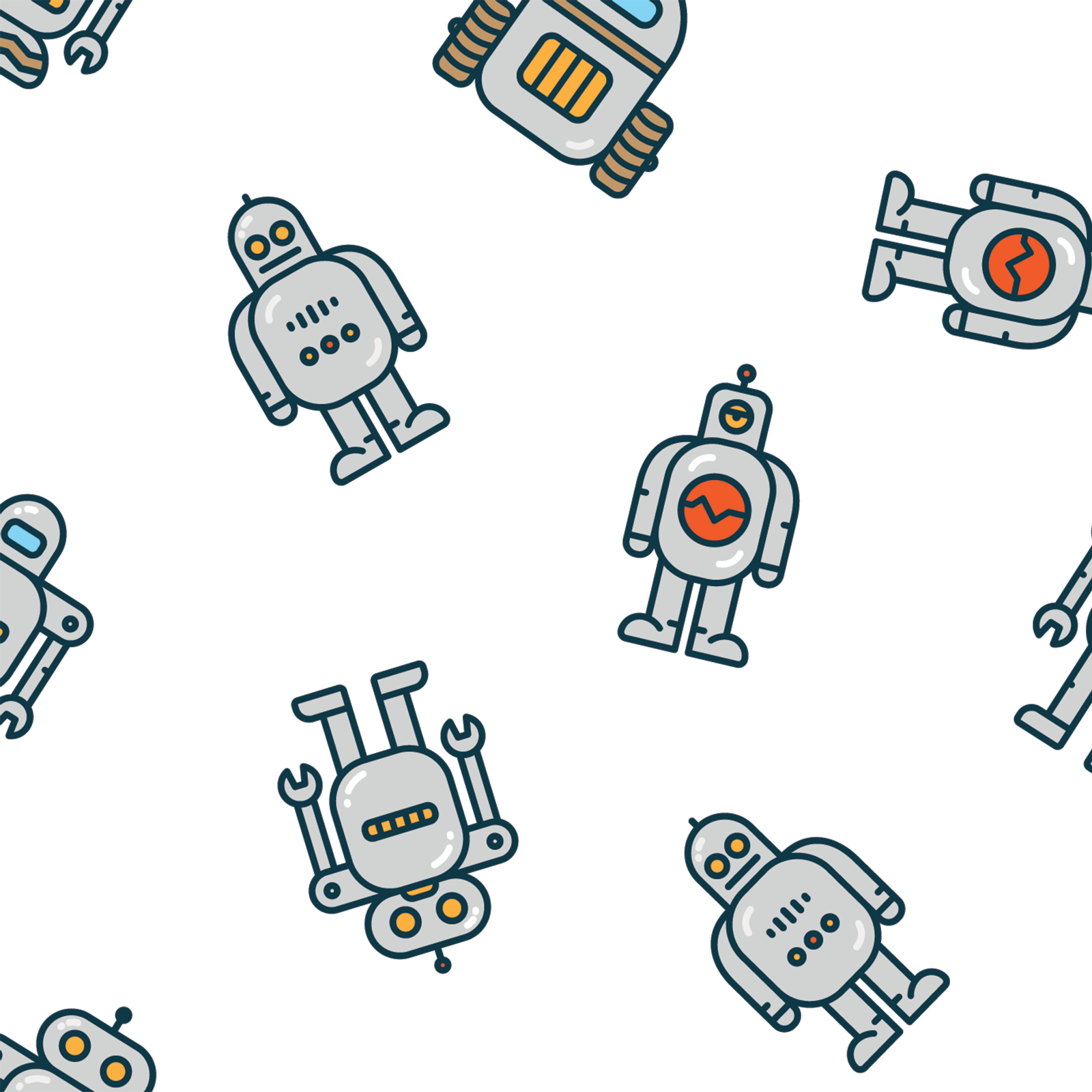 Retro Robots