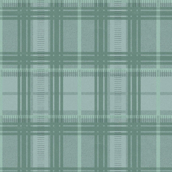 Seafoam Nostalgic Plaid