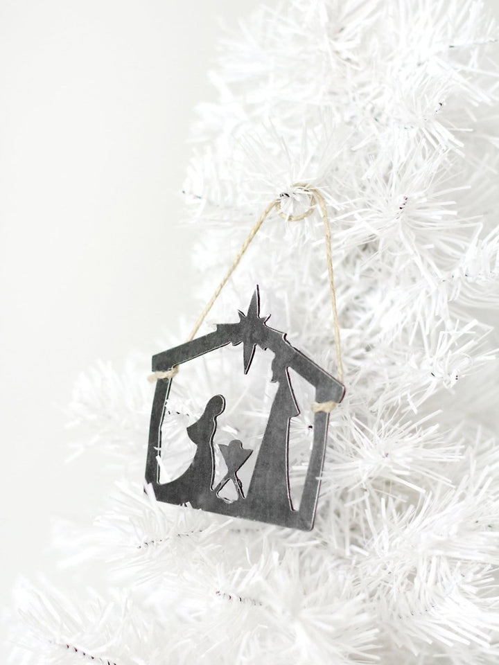 Nativity Scene Christmas Ornament