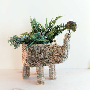 Natural Rattan Elephant Basket - Wicker Basket | LIKHÂ