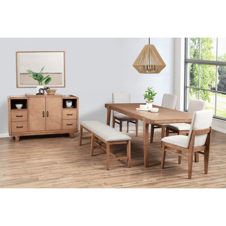 Olejo Side Chairs, Natural