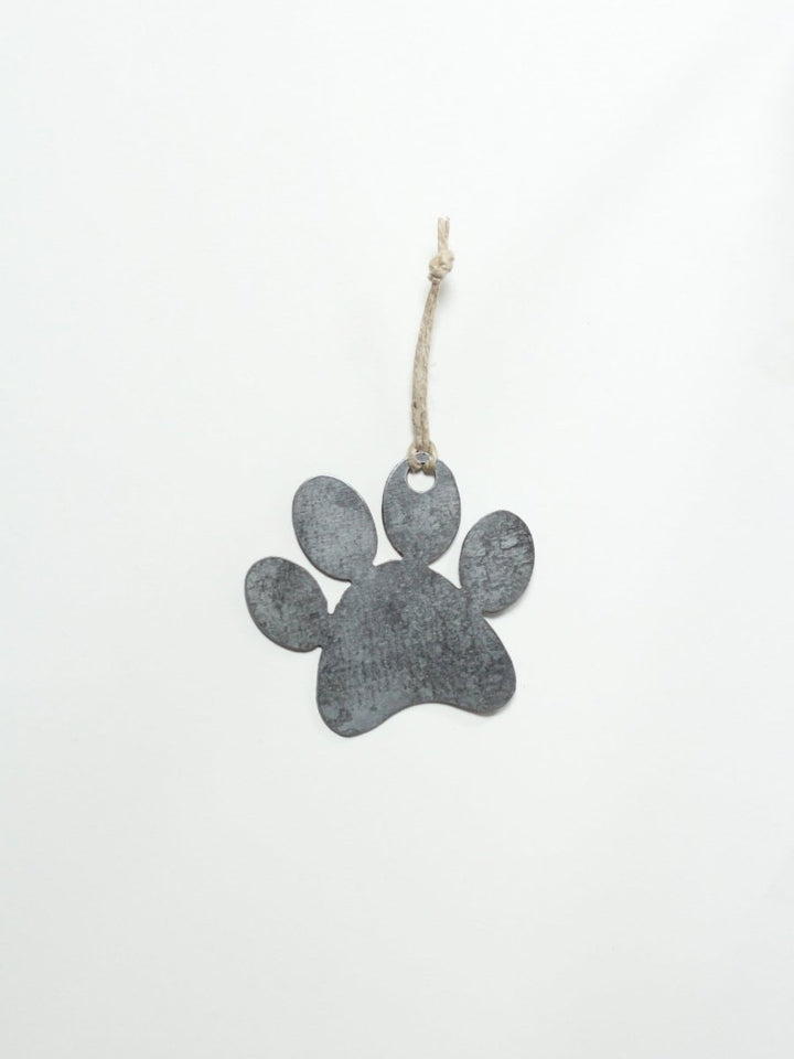 Paw Print Christmas Ornament