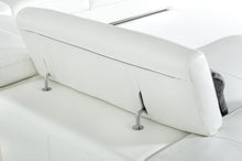 Load image into Gallery viewer, Divani Casa Pella - Modern White Italian Leather U Shaped Sectional Sofa

