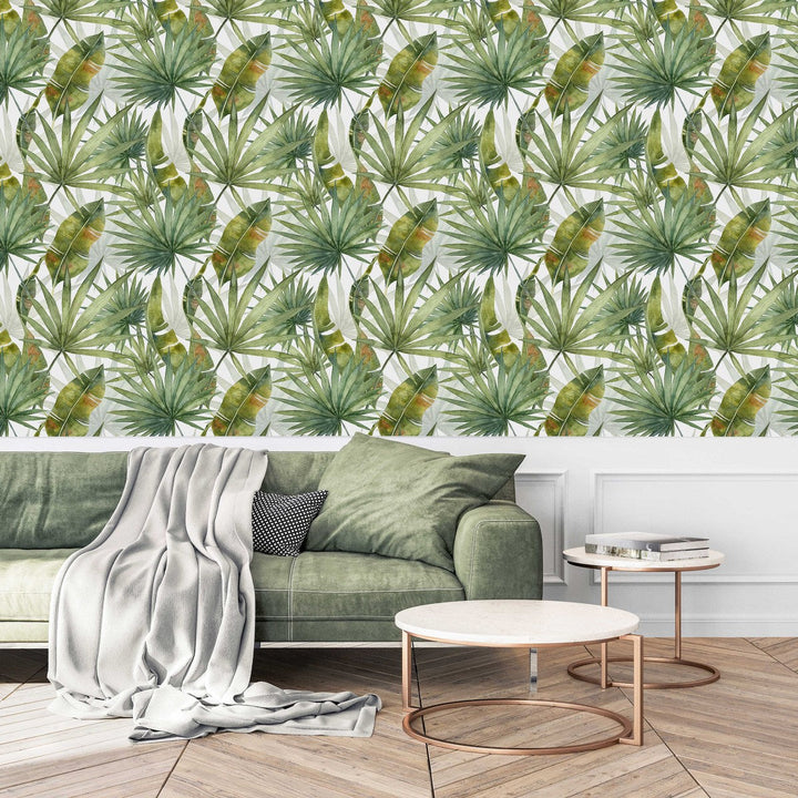 Green Exotic Plants Wallpaper