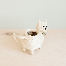 Load image into Gallery viewer, Baby Cat Planter - Handmade Pot | LIKHÂ
