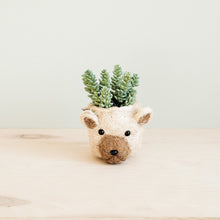 Load image into Gallery viewer, Bear Planter - Animal Head Planters | LIKHÂ

