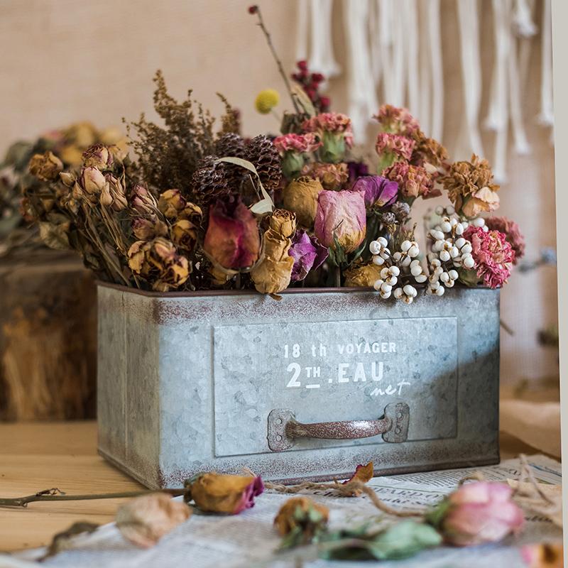 Rectangular Iron Planter Drawer