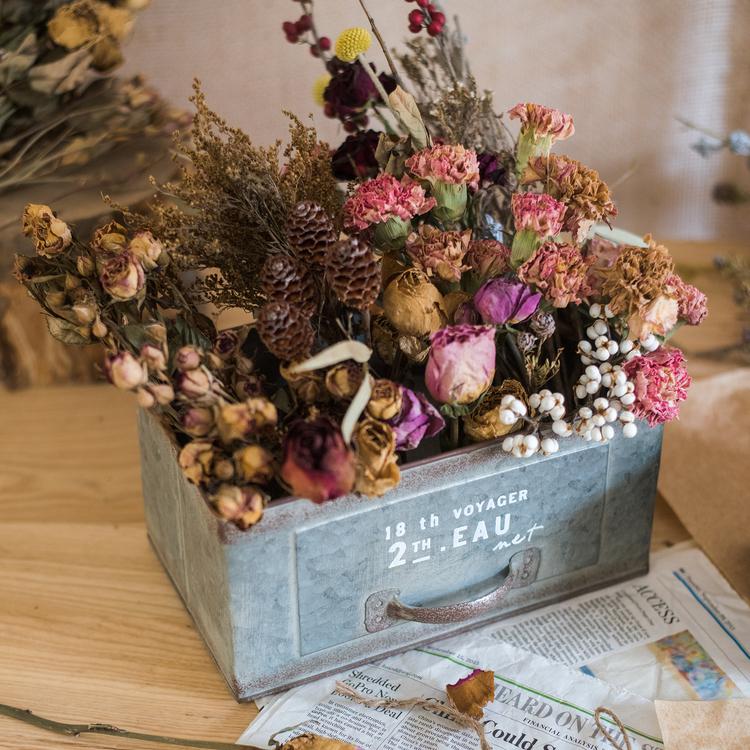 Rectangular Iron Planter Drawer