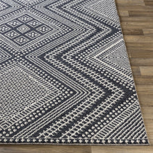 Load image into Gallery viewer, Madison Black and White Area Rug
