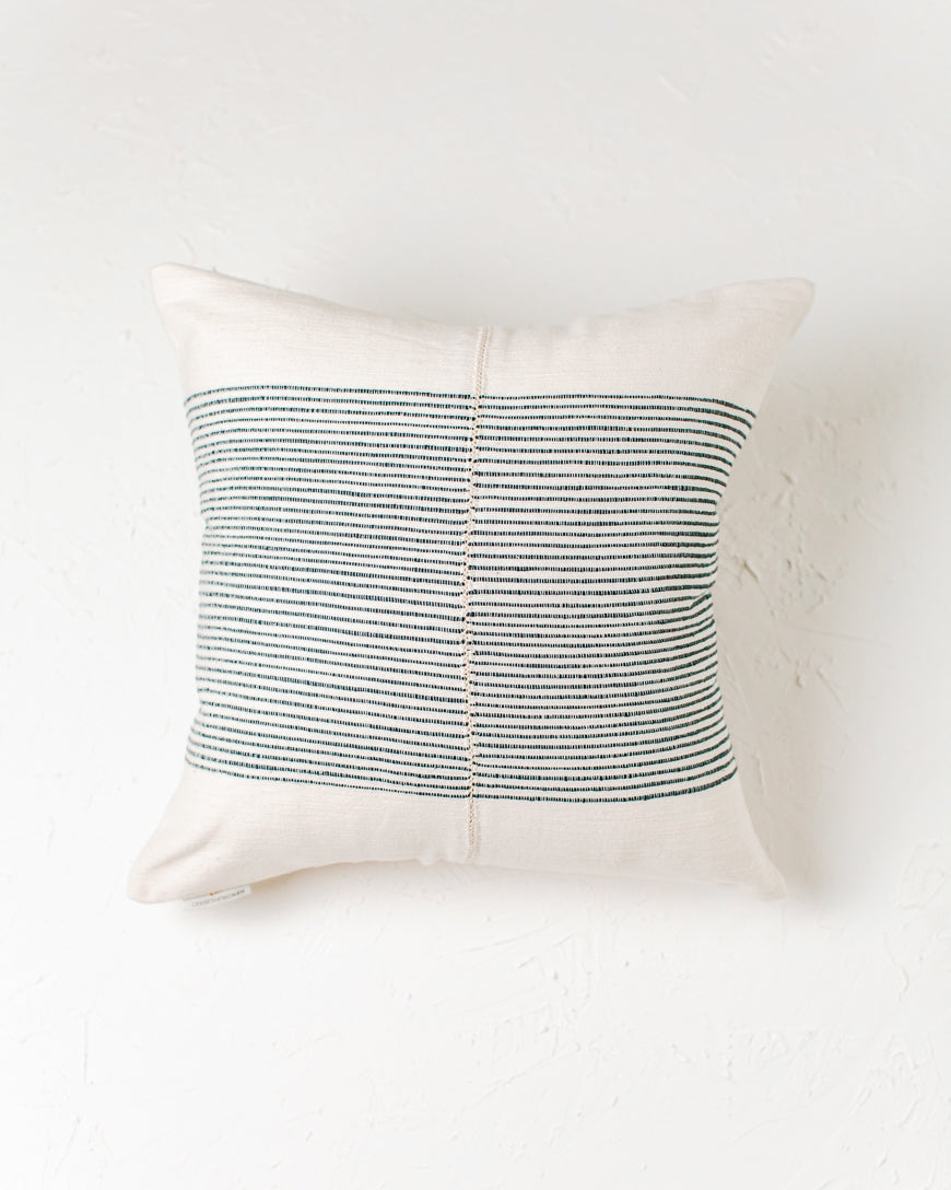 18" Riviera Hand-Stitch Throw Pillow Cover