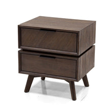 Load image into Gallery viewer, Modrest Roger - Mid Century Acacia Nightstand
