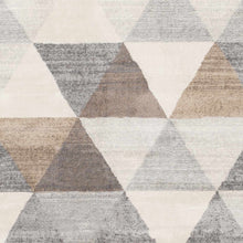 Load image into Gallery viewer, Sells Gray&amp;Brown Triangles Area Carpet
