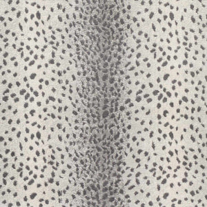 Pointblank Gray Leopard Print Rug