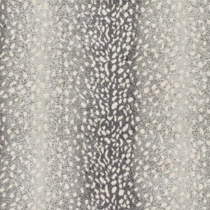 Pointblank Gray & Charcoal Leopard Print Rug