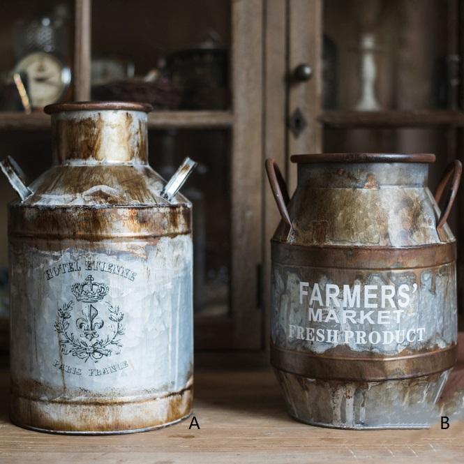 Rusty Metal Barrel