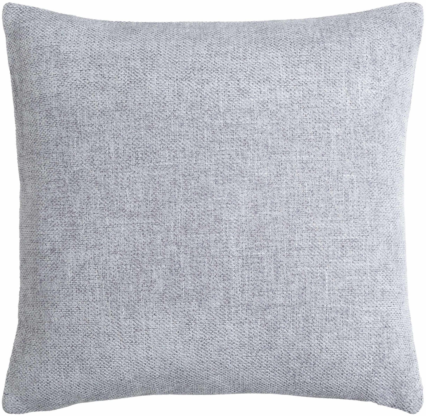 Reijo Linen Look Accent Pillow, Silver & Blue