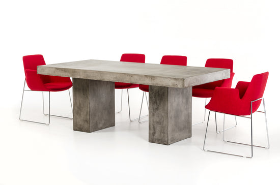 Modrest Saber Modern Concrete Dining Table