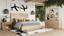 Load image into Gallery viewer, Eastern King Nova Domus Santa Monica - Modern Natural Oak Bedroom Set
