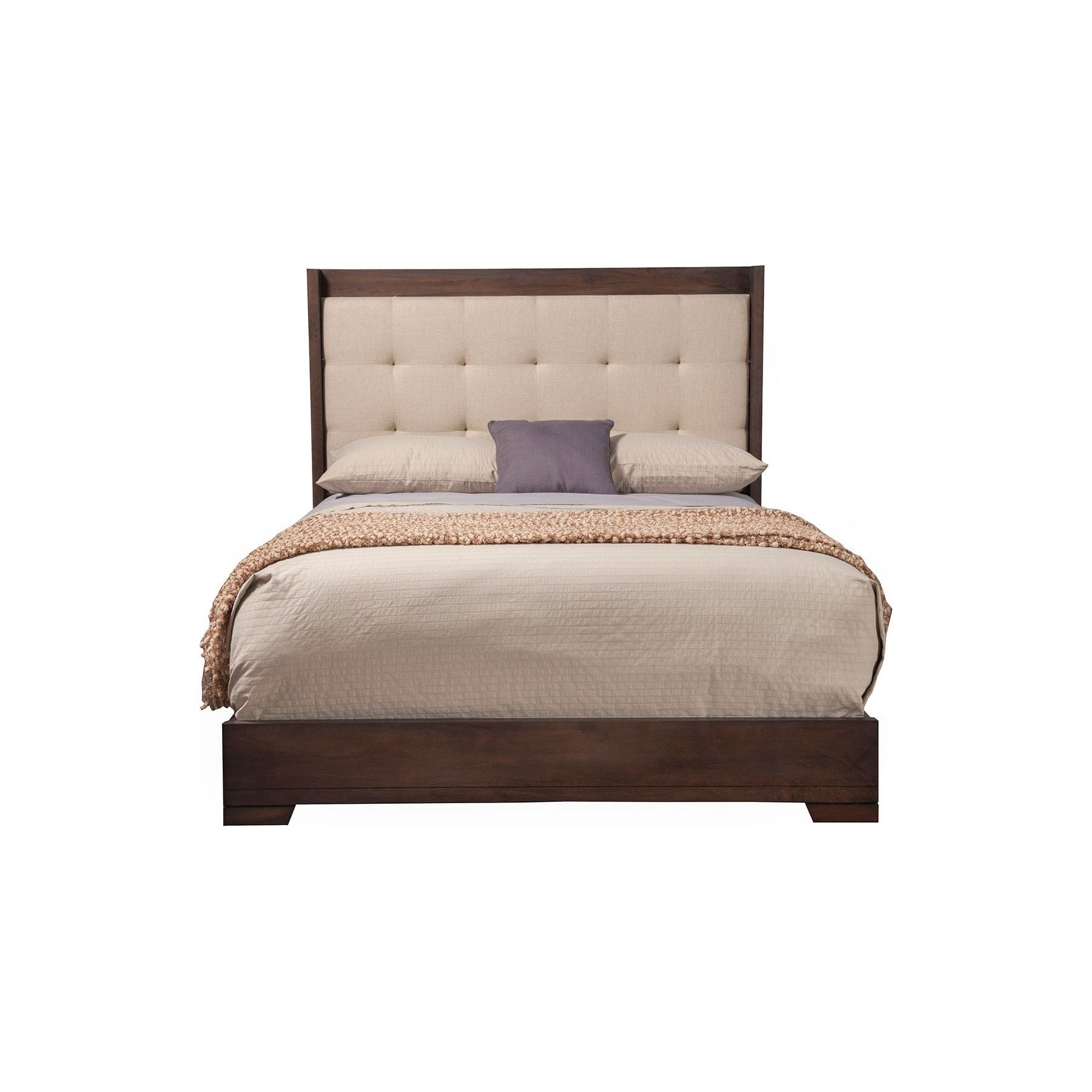 Savannah Queen Bed, Pecan