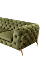Load image into Gallery viewer, Divani Casa Sheila - Transitional Green Fabric Sofa
