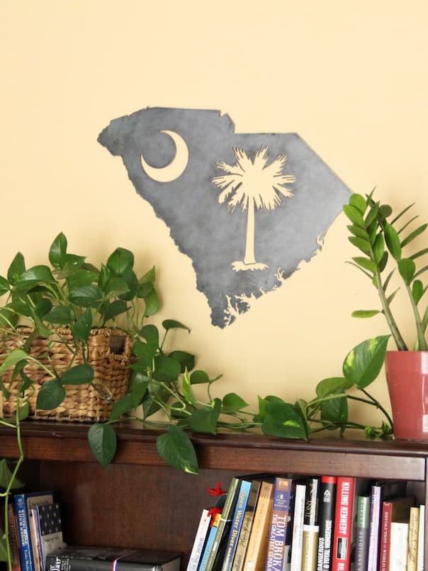 South Carolina Palmetto State Wall Art