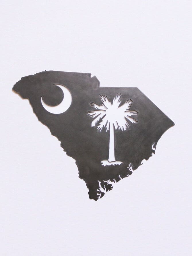 South Carolina Palmetto State Wall Art