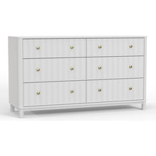 Load image into Gallery viewer, Stapleton Six Drawer Dresser, White
