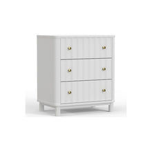 Load image into Gallery viewer, Stapleton Three Drawer Small Chest, White
