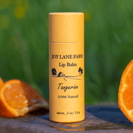 Tangerine Beeswax Lip Balm