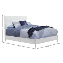 Load image into Gallery viewer, Tranquility Bed, White
