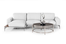 Load image into Gallery viewer, Estro Salotti Villeneuve - Modern White Italian Left Facing Sectional Sofa
