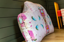 Load image into Gallery viewer, Laura Park Headboard Pillow - Monet&#39;s Garden in Pink
