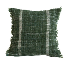 Load image into Gallery viewer, Slub Pillow with Stripes
