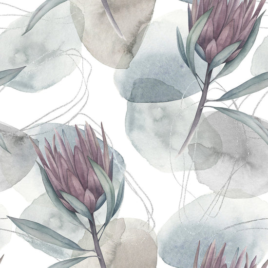 Protea with Grey Spots Wallpaper