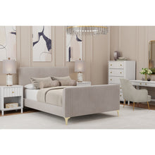 Load image into Gallery viewer, Zaldy Platform Bed, Light Grey
