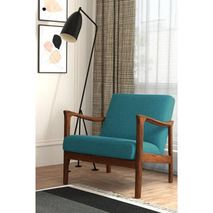 Zephyr Lounge Chair (Turquoise)