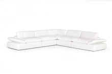 Load image into Gallery viewer, Divani Casa Kelly - Modern White Fabric Sectional Sofa

