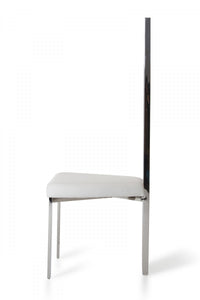 Modrest Elise Modern White Leatherette Dining Chair